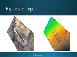Explosives depot